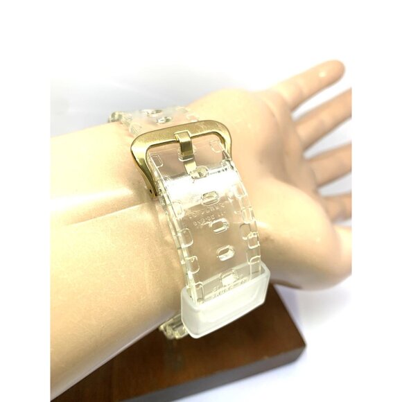 Casio Men's Watch G-Shock GM6900SG Gold Clear Resin Digital 48mm Sport 3230 - Picture 10 of 14